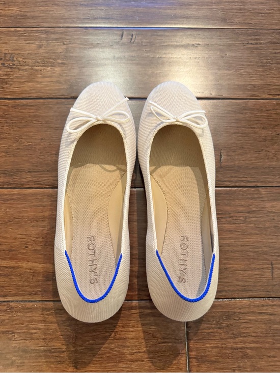 Rothy's Shoes - Rothy's Cream Ballet Flats
